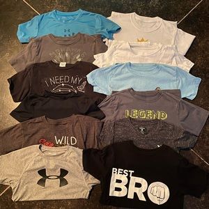Boys size 7 T shirt lot